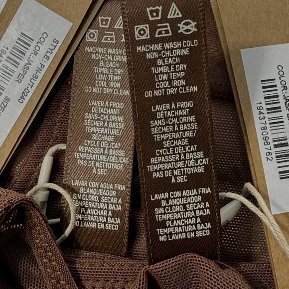 SKIMS Mesh Built Up Thong Lot of 2 Jasper XS - Picture 8 of 9